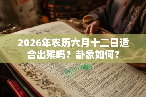 2026年农历六月十二日适合出殡吗?卦象如何? 2026年农历六月十二日适合出殡吗?卦象如何?