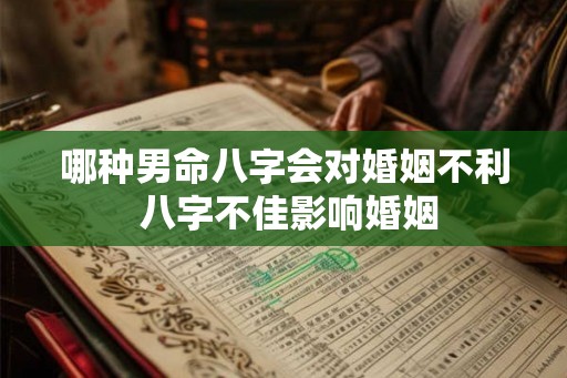哪种男命八字会对婚姻不利 八字不佳影响婚姻