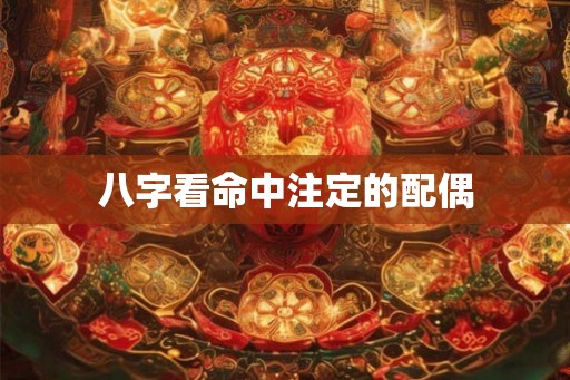 八字看命中注定的配偶