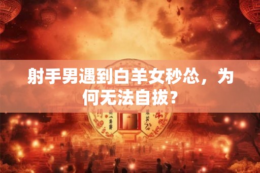 射手男遇到白羊女秒怂,为何无法自拔? 射手男遇到白羊女秒怂,为何无法自拔?