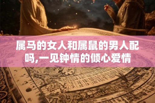 属马的女人和属鼠的男人配吗,一见钟情的倾心爱情