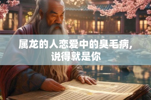 属龙的人恋爱中的臭毛病,说得就是你 属龙的人恋爱中的臭毛病,说得就是你