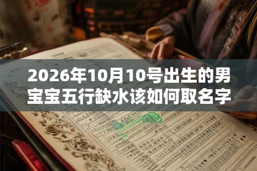 2026年10月10号出生的男宝宝五行缺水该如何取名字 2026年10月10号出生的男宝宝五行缺水该如何取名字