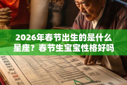 2026年春节出生的是什么星座?春节生宝宝性格好吗? 2026年春节出生的是什么星座?春节生宝宝性格好吗?
