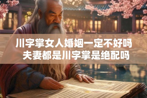 川字掌女人婚姻一定不好吗 夫妻都是川字掌是绝配吗 川字掌女人婚姻一定不好吗 夫妻都是川字掌是绝配吗