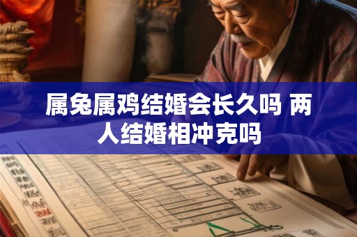 属兔属鸡结婚会长久吗 两人结婚相冲克吗 属兔属鸡结婚会长久吗 两人结婚相冲克吗