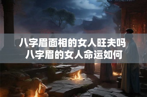八字眉面相的女人旺夫吗 八字眉的女人命运如何