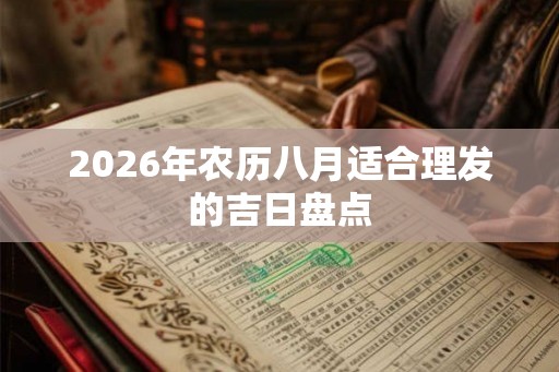 2026年农历八月适合理发的吉日盘点