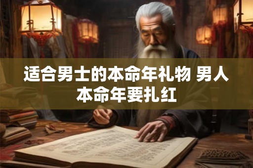 适合男士的本命年礼物 男人本命年要扎红 适合男士的本命年礼物 男人本命年要扎红
