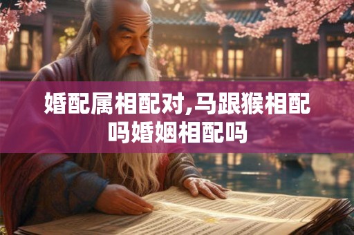 婚配属相配对,马跟猴相配吗婚姻相配吗 婚配属相配对,马跟猴相配吗婚姻相配吗