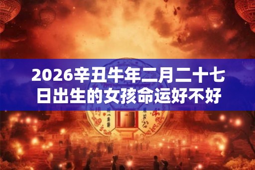 2026辛丑牛年二月二十七日出生的女孩命运好不好