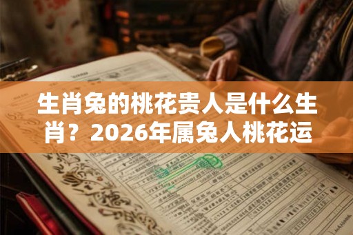 生肖兔的桃花贵人是什么生肖？2026年属兔人桃花运好吗？