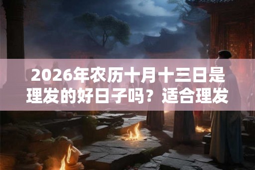 2026年农历十月十三日是理发的好日子吗？适合理发吗？