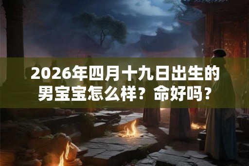 2026年四月十九日出生的男宝宝怎么样？命好吗？