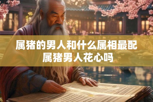 属猪的男人和什么属相最配 属猪男人花心吗