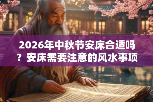 2026年中秋节安床合适吗？安床需要注意的风水事项有哪些？