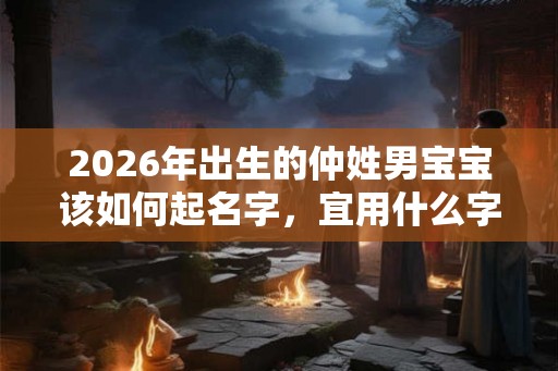 2026年出生的仲姓男宝宝该如何起名字，宜用什么字。