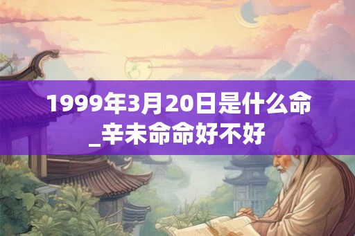 1999年3月20日是什么命_辛未命命好不好 1999年3月20日是什么命_辛未命命好不好