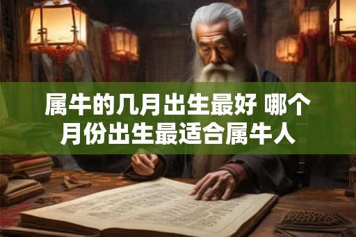 属牛的几月出生最好 哪个月份出生最适合属牛人