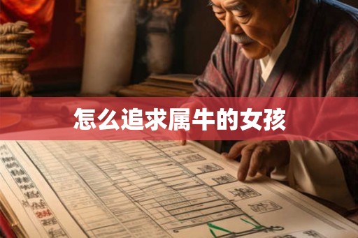 怎么追求属牛的女孩 怎么追求属牛的女孩