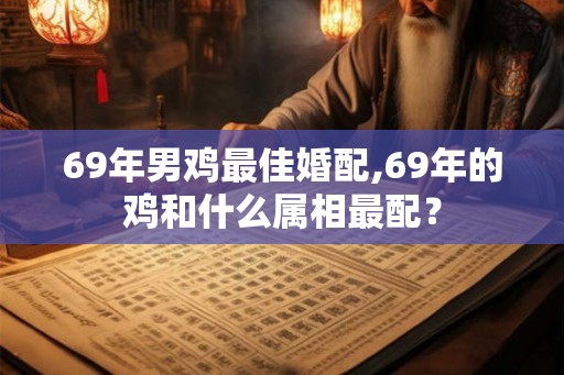 69年男鸡最佳婚配,69年的鸡和什么属相最配？