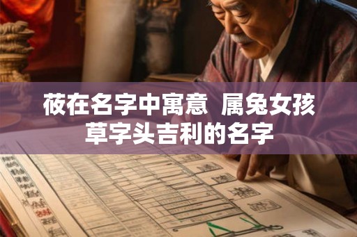 莜在名字中寓意 属兔女孩草字头吉利的名字 莜在名字中寓意 属兔女孩草字头吉利的名字