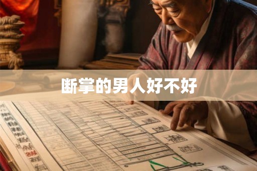 断掌的男人好不好