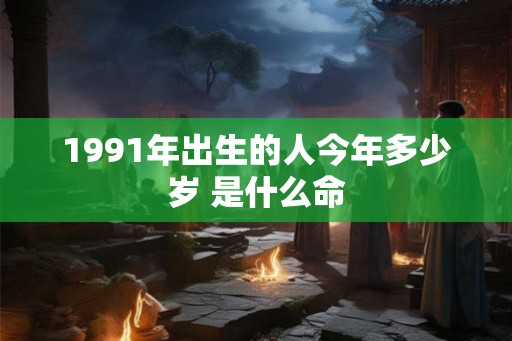 1991年出生的人今年多少岁 是什么命 1991年出生的人今年多少岁 是什么命