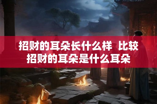 招财的耳朵长什么样  比较招财的耳朵是什么耳朵