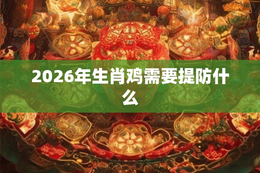 2026年生肖鸡需要提防什么