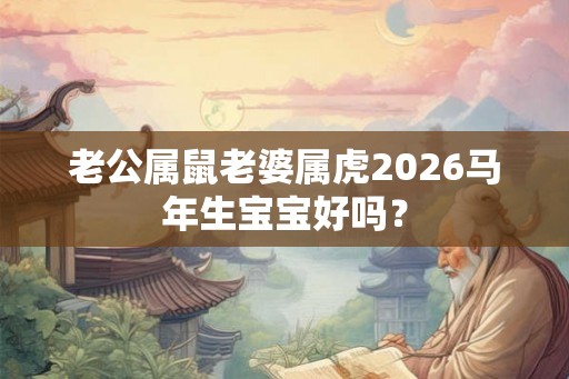 老公属鼠老婆属虎2026马年生宝宝好吗? 老公属鼠老婆属虎2026马年生宝宝好吗?