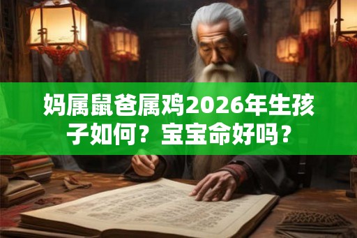 妈属鼠爸属鸡2026年生孩子如何？宝宝命好吗？