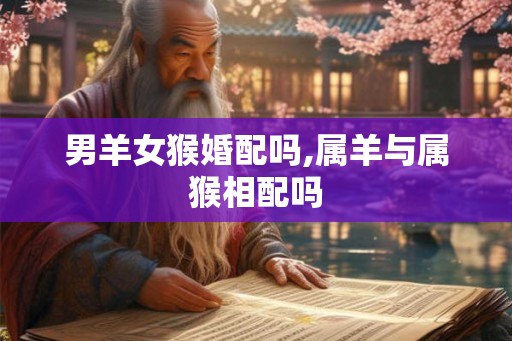 男羊女猴婚配吗,属羊与属猴相配吗 男羊女猴婚配吗,属羊与属猴相配吗