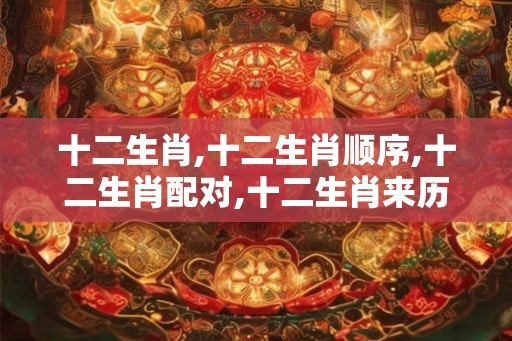 十二生肖,十二生肖顺序,十二生肖配对,十二生肖来历