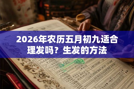 2026年农历五月初九适合理发吗？生发的方法