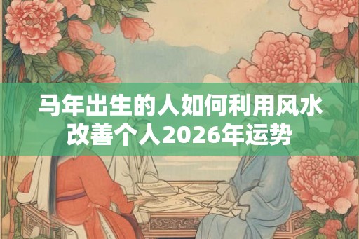 马年出生的人如何利用风水改善个人2026年运势