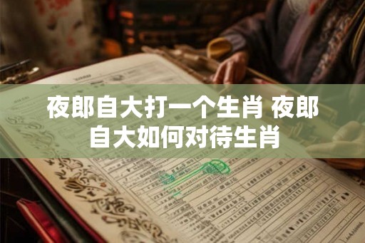 夜郎自大打一个生肖 夜郎自大如何对待生肖 夜郎自大打一个生肖 夜郎自大如何对待生肖
