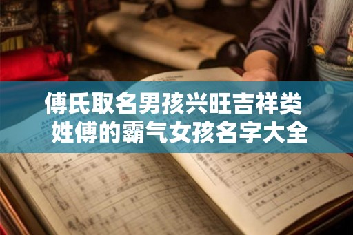 傅氏取名男孩兴旺吉祥类  姓傅的霸气女孩名字大全