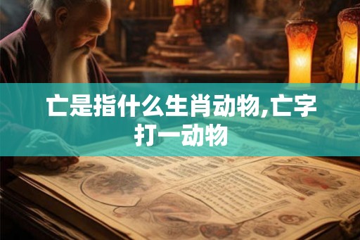 亡是指什么生肖动物,亡字打一动物