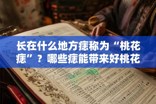 长在什么地方痣称为“桃花痣”？哪些痣能带来好桃花？