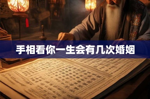 手相看你一生会有几次婚姻 手相看你一生会有几次婚姻