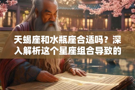 天蝎座和水瓶座合适吗？深入解析这个星座组合导致的情感结局