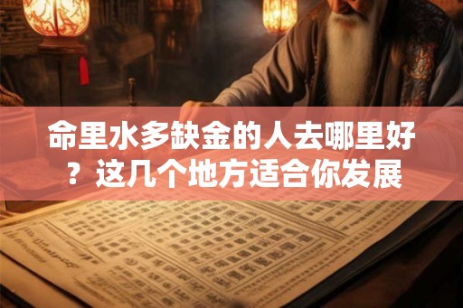 命里水多缺金的人去哪里好？这几个地方适合你发展