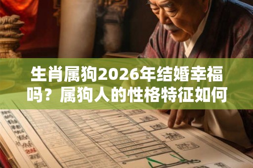 生肖属狗2026年结婚幸福吗？属狗人的性格特征如何？