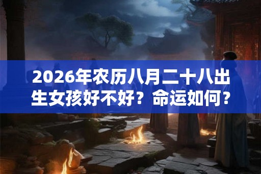 2026年农历八月二十八出生女孩好不好？命运如何？