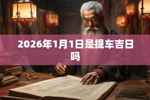 2026年1月1日是提车吉日吗