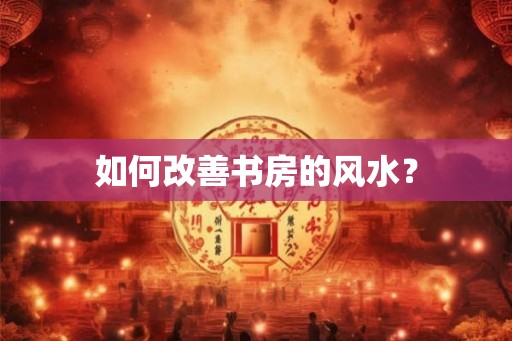 如何改善书房的风水？