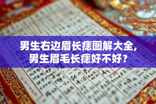 男生右边眉长痣图解大全,男生眉毛长痣好不好? 男生右边眉长痣图解大全,男生眉毛长痣好不好?
