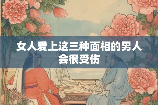 女人爱上这三种面相的男人会很受伤