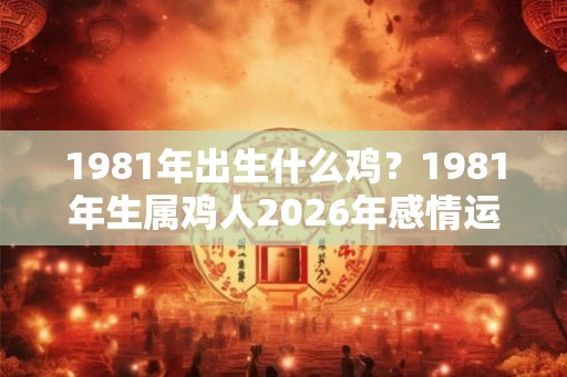 1981年出生什么鸡?1981年生属鸡人2026年感情运势解析! 1981年出生什么鸡?1981年生属鸡人2026年感情运势解析!